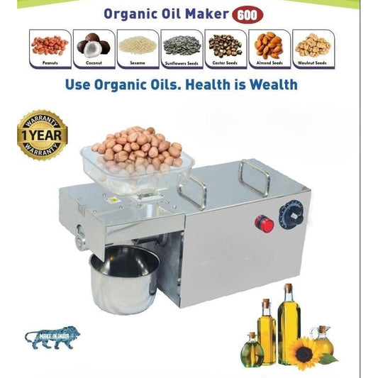 DIY Organic Oil Maker – Health at Your Fingertips