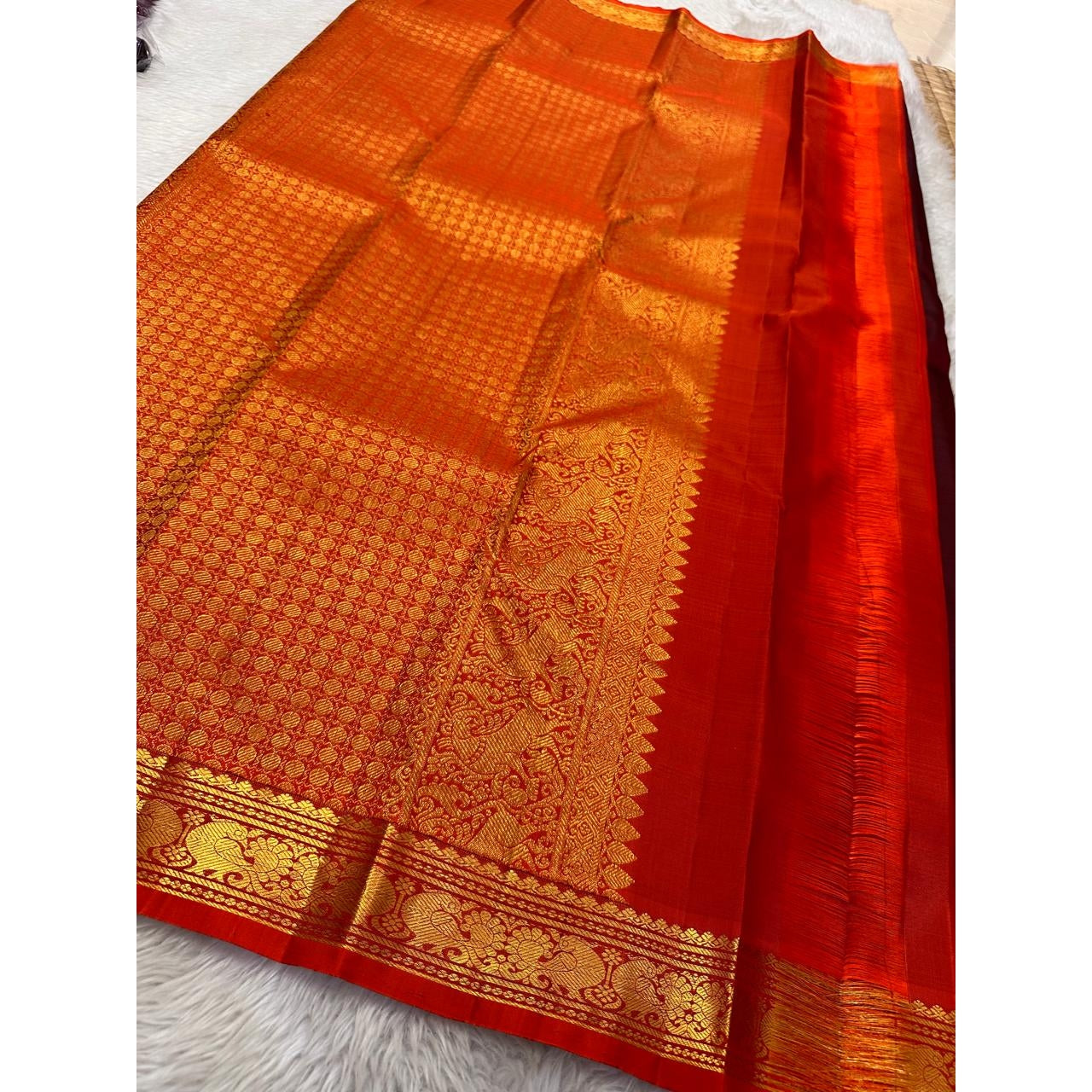 Pure Handloom Kanchipuram Silk Sarees – A Masterpiece of Tradition