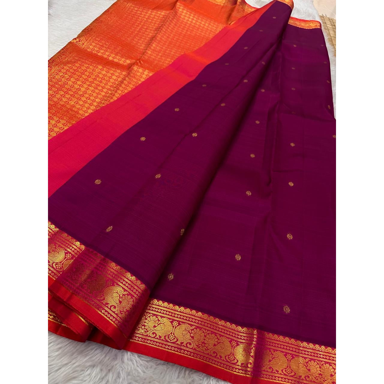 Pure Handloom Kanchipuram Silk Sarees – A Masterpiece of Tradition