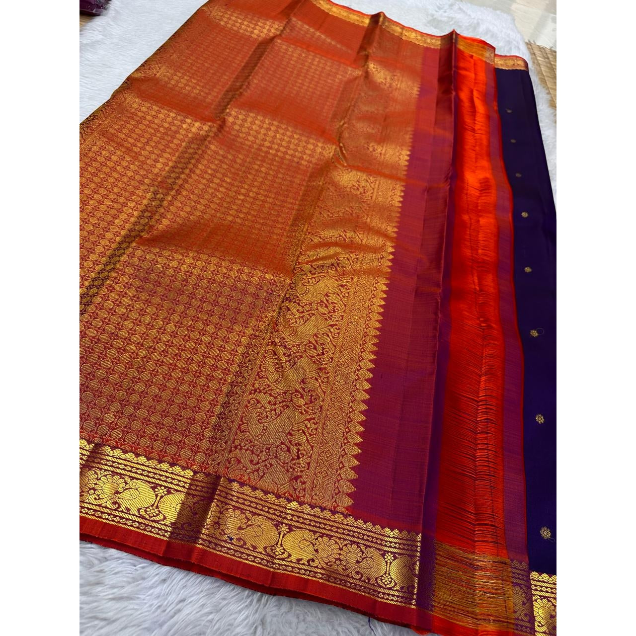 Pure Handloom Kanchipuram Silk Sarees – A Masterpiece of Tradition