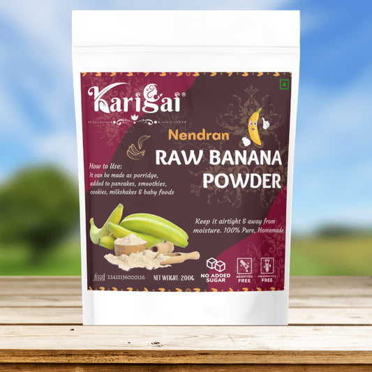 Raw Nendran Banana Powder – A Nutrient-Rich Superfood for Every Meal